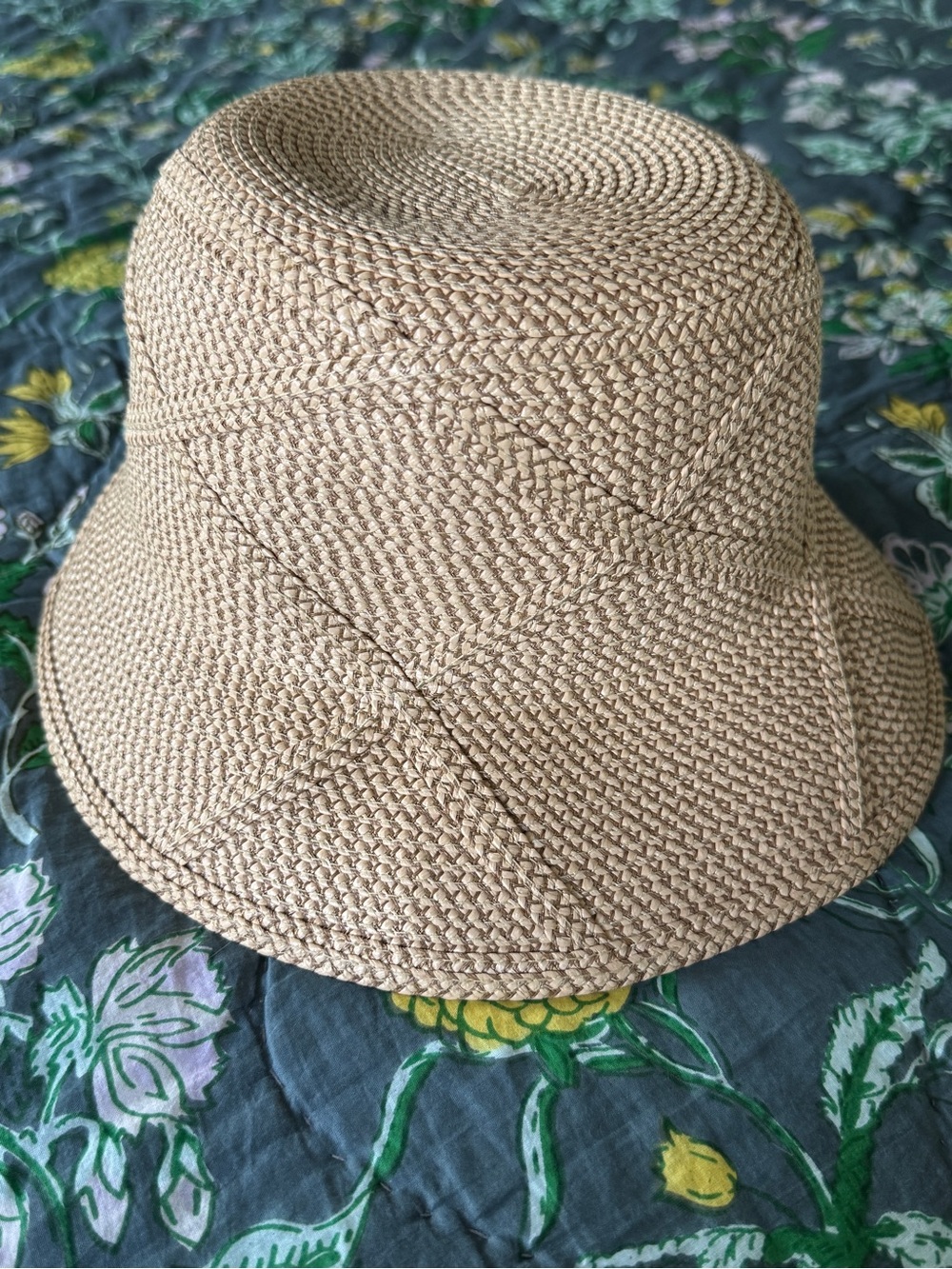 Eric Javits Latticia Bucket Hat | Peanut - Picture 3 of 11